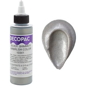 Silver Shimmer 4 OZ Airbrush