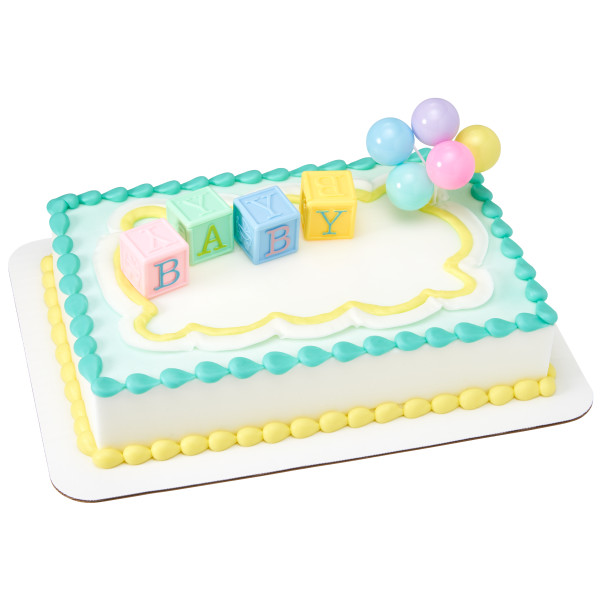 B-A-B-Y Blocks 5" DecoSet EA