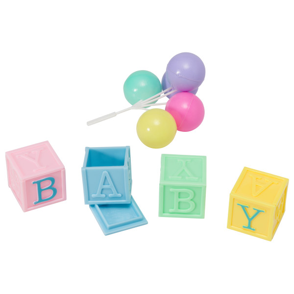 B-A-B-Y Blocks 5" DecoSet EA - Image 2