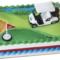 Golf Cart Heading for the Green DecoSet EA