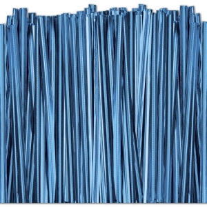 Blue Metallic Twist Ties 2000 CT