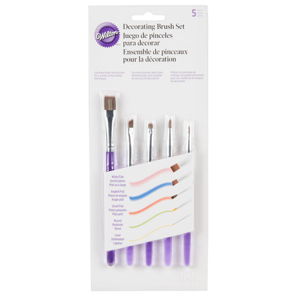 Brush Decorating 5 PCS Set