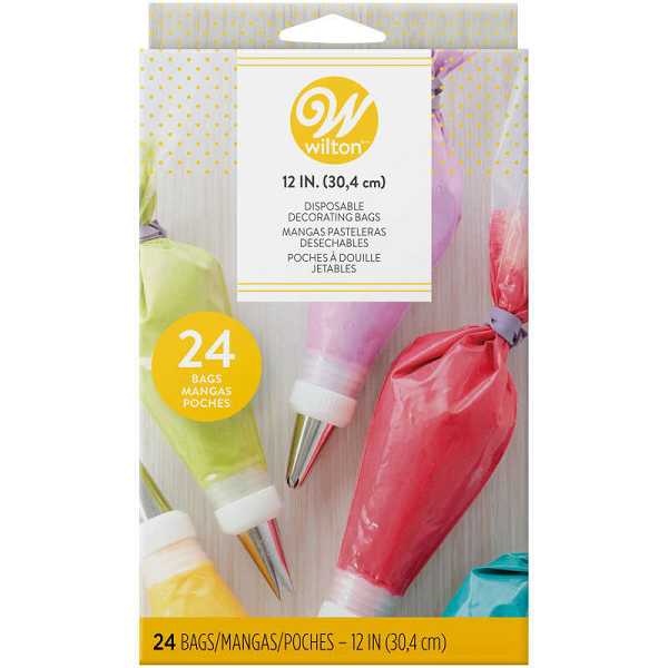 12" Disposable Bags 24 CT