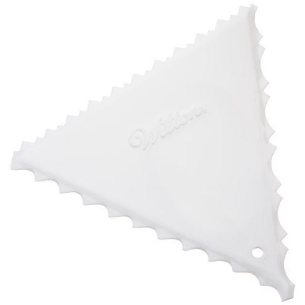 Plastic Triangle Comb 5" x 5"
