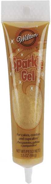 Sparkle Gel in Tube Gold 3 1/2 OZ