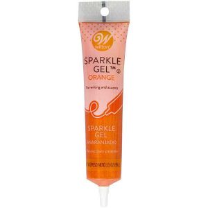 Sparkle Gel in Tube Orange 3 1/2 OZ