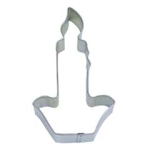 Candle Christmas Cutter 4″