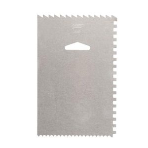 Metal Rectangle Cake Comb 4″x6″