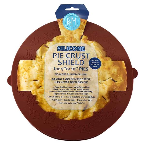 Pie Crust Shield Silicone 9"-10"