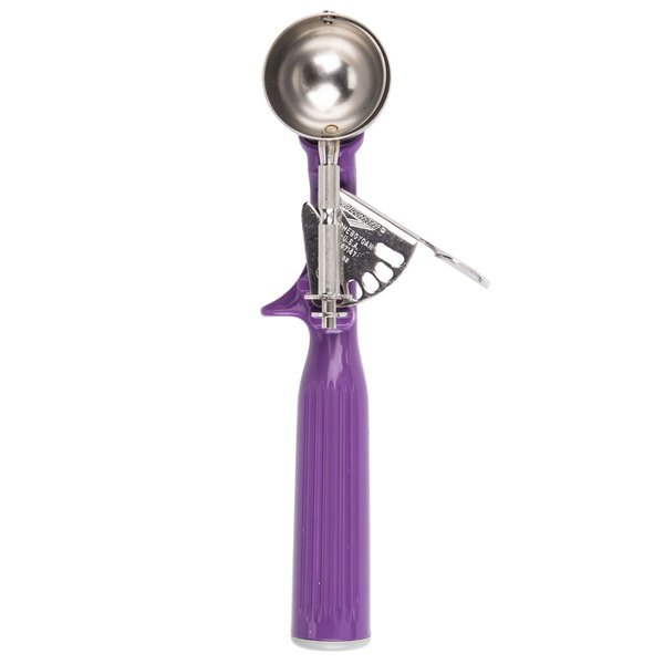 No. 40 Portion Disher Purple Handle .75 OZ