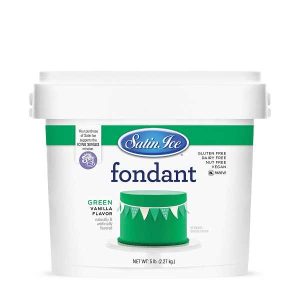 Green Satin Ice Fondant 5 LB
