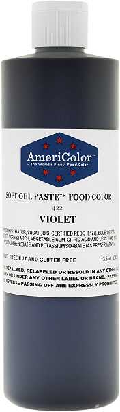 Violet 13.5 OZ (382g) Soft Gel Paste