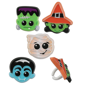 Halloween Character Rings 1.5" 144 CT