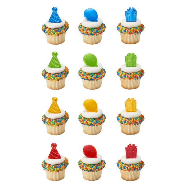 Happy Birthday Icon Rings 2" 144 CT - Image 2