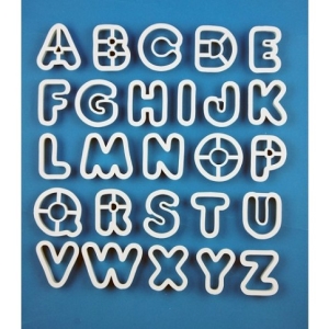Alphabet Cutters 2″ Set