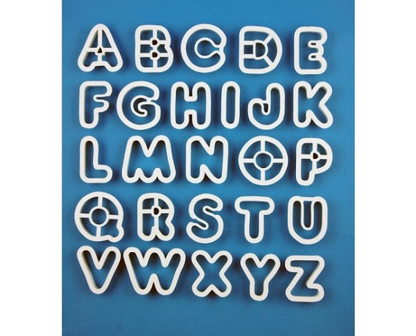 Alphabet Cutters 2" Set