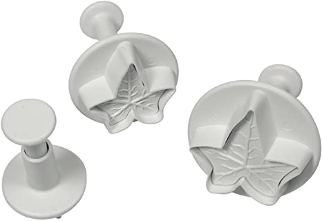 Ivy Veined Leaf Plunger 5/8"-1 1/8"