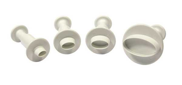 Oval Mini Plunger 1/4"-1" 4 CT