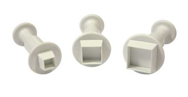 Square Mini Plunger 1/4"- 1/2" 3 CT