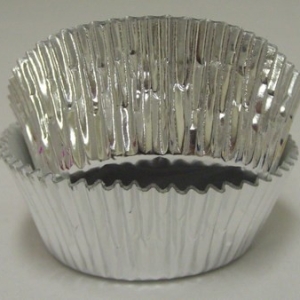 Silver Foil Baking Cups 2″ 500 CT