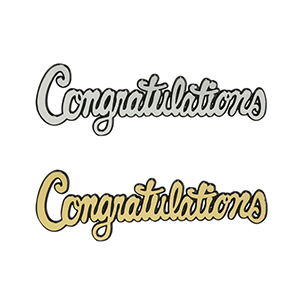 Congrats Script 7 1/2" 24 CT