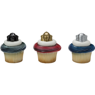 Darth Vader, R2D2, C3PO Rings 144 CT