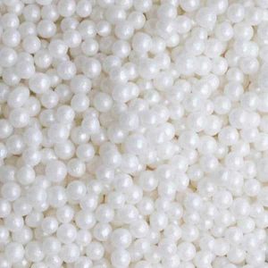 Sugar Pearls White 6mm 11 LB