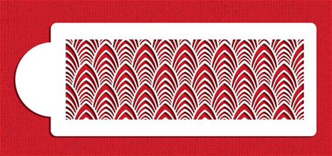 Stencil Martha Stewart Wedding Deco Side