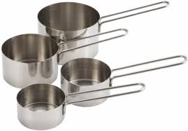 Measuring Cup Set Metal 4 PCS Set