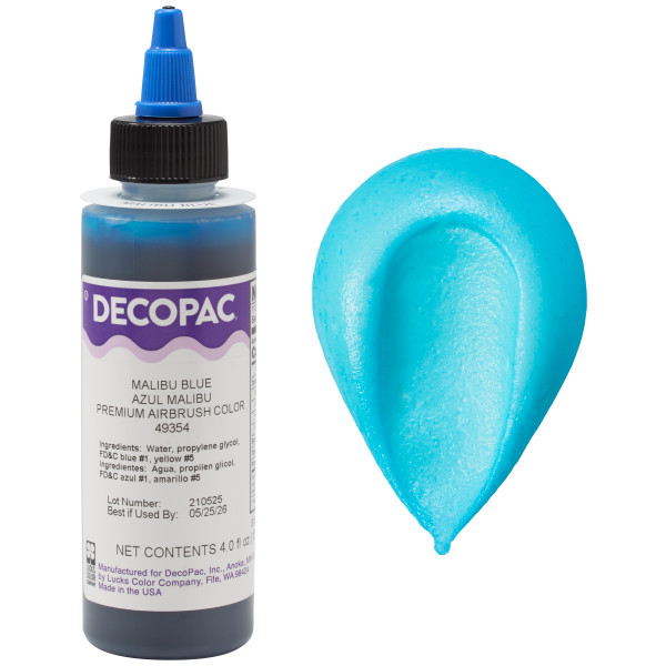 Malibu Blue 4 OZ Airbrush Color
