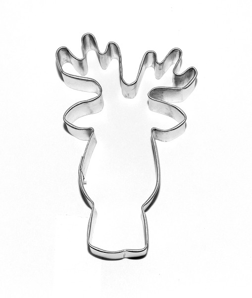 Reindeer Face Cutter 3 1/2"