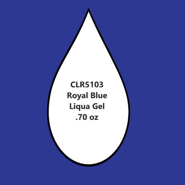 Royal Blue .70 Fluid OZ Liqua Gel
