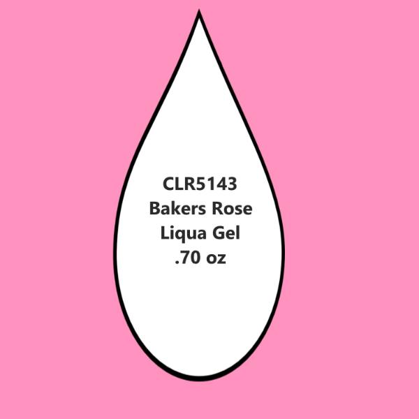 Bakers Rose .70 Fluid OZ Liqua Gel