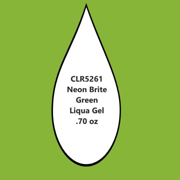 Neon Brite Green .70 Fluid OZ Liqua Gel