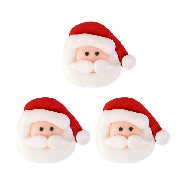 Santa Royal Icing 1" 128 CT