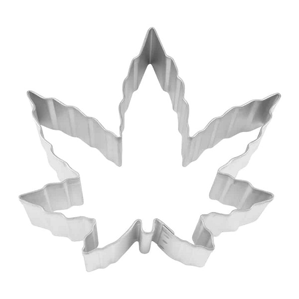 Marijuana Leaf Cutter 4"