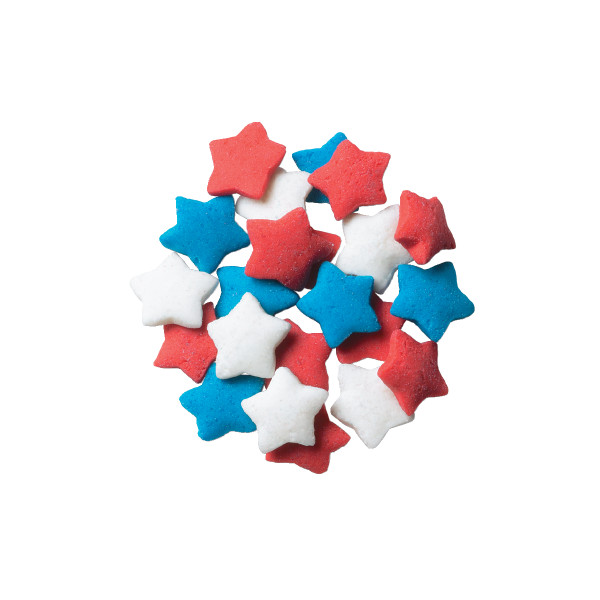 Patriotic Star - Red 3 Free Quins 19.5 OZ