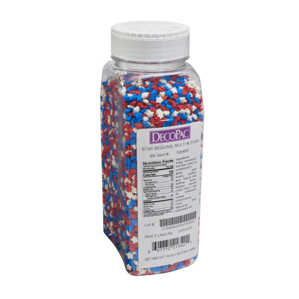 Patriotic Star - Red 3 Free Quins 19.5 OZ - Image 2