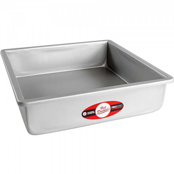 Square Pan 12"x 12"x 3" 14 gauge