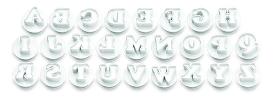 Alphabet Plunger 1 1/2" 26 CT