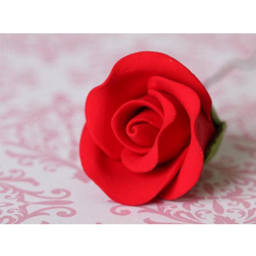 Tea Rose Red GP Sm 1"x 1" 35 CT