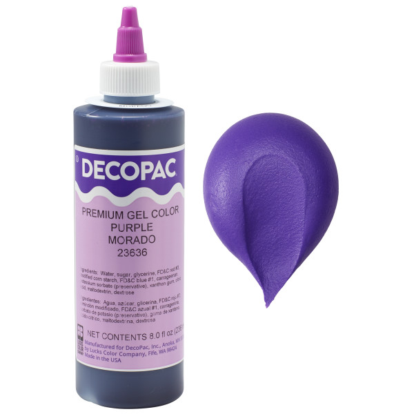 Purple 8 OZ Liqua Gel