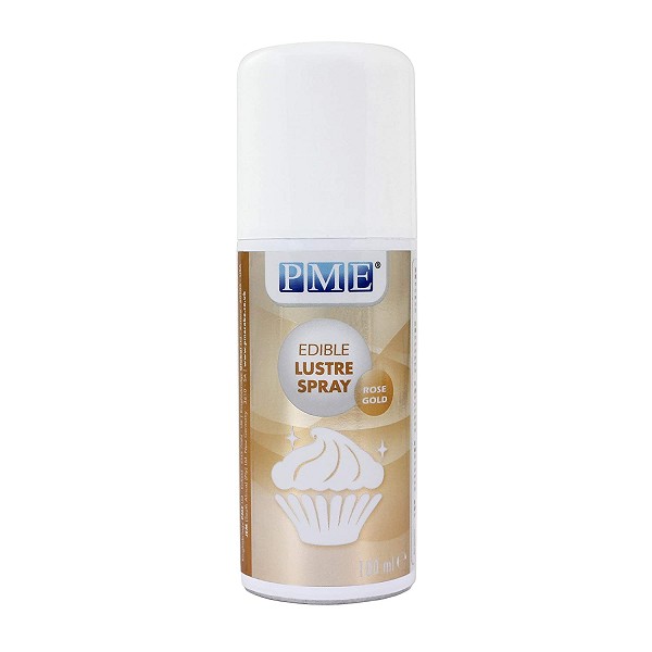 Lustre Spray Edible - Rose Gold 100 ml