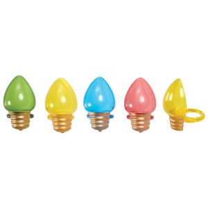 Christmas Light Bulb Ring 144 CT