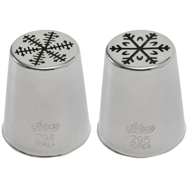 Assorted Snoflake Russian Tip 2 CT