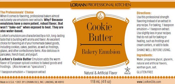 Cookie Butter Emulsion 4 OZ - Image 2