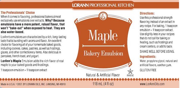 Maple Emulsion 4 OZ - Image 2