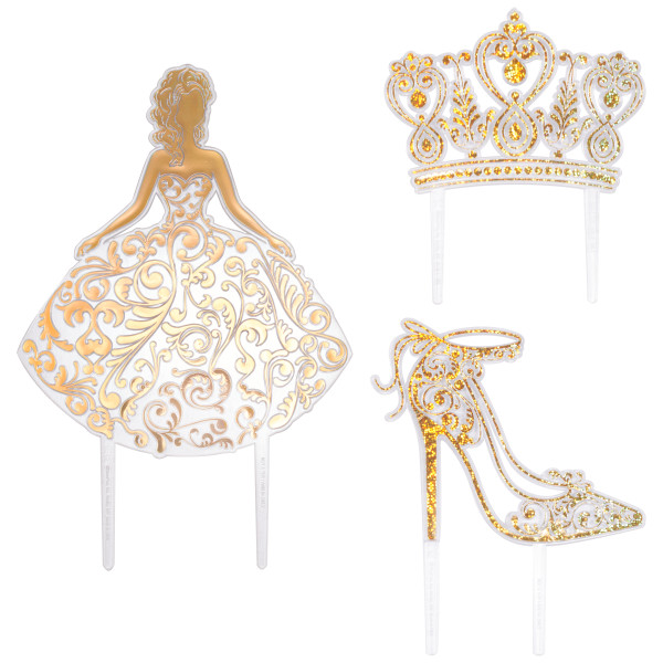 Gold Quinceaera Layon 3 CT