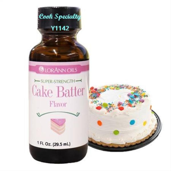 Cake Batter Flavor, White 1 OZ