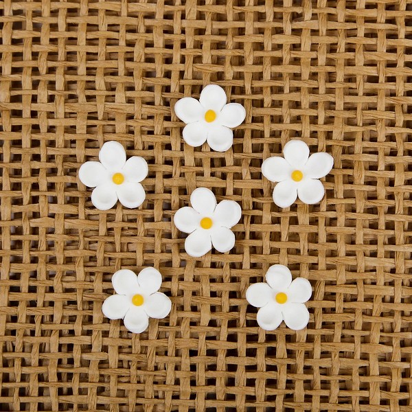 Mini Blossoms White 1/2" 160 CT